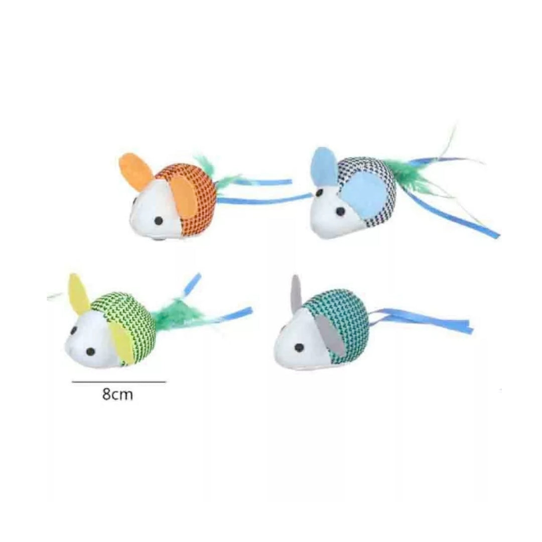 RATONES DE PELUCHE PARA GATOS – Buen Amigo