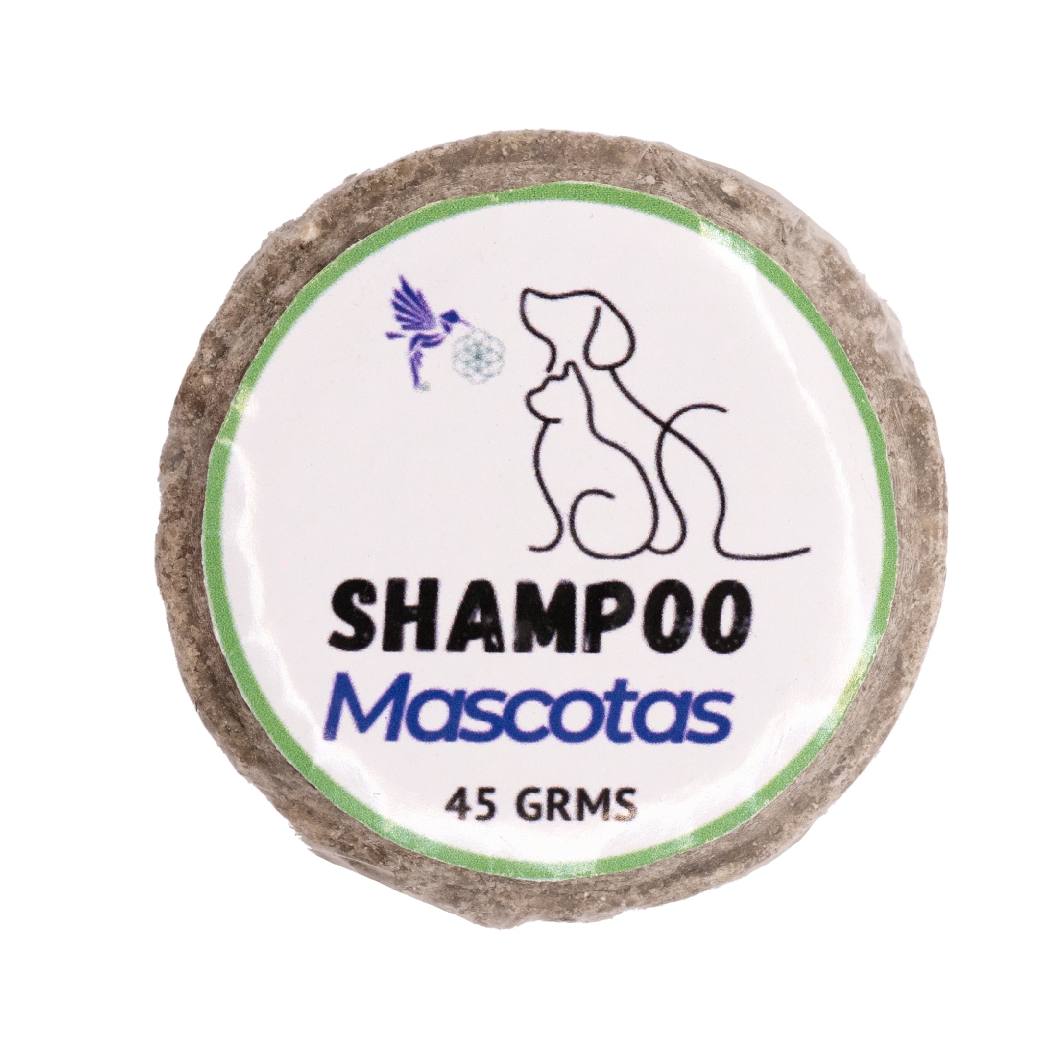 Shampoo Sólido para Mascotas con Arcilla – 45 g