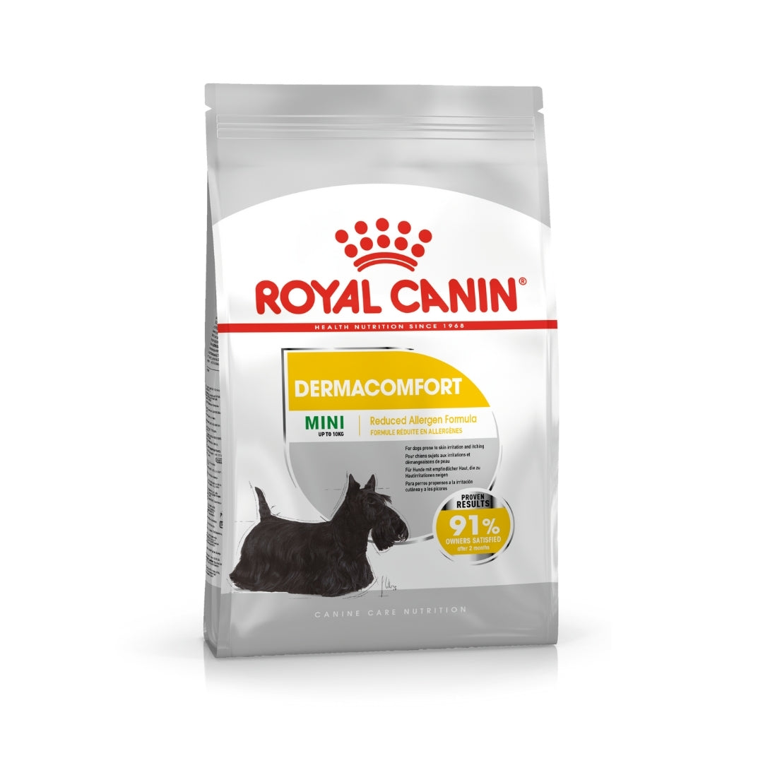 Royal Canin Mini Dermacomfort 3 kg – Alimento para Perros Pequeños con Piel Sensible