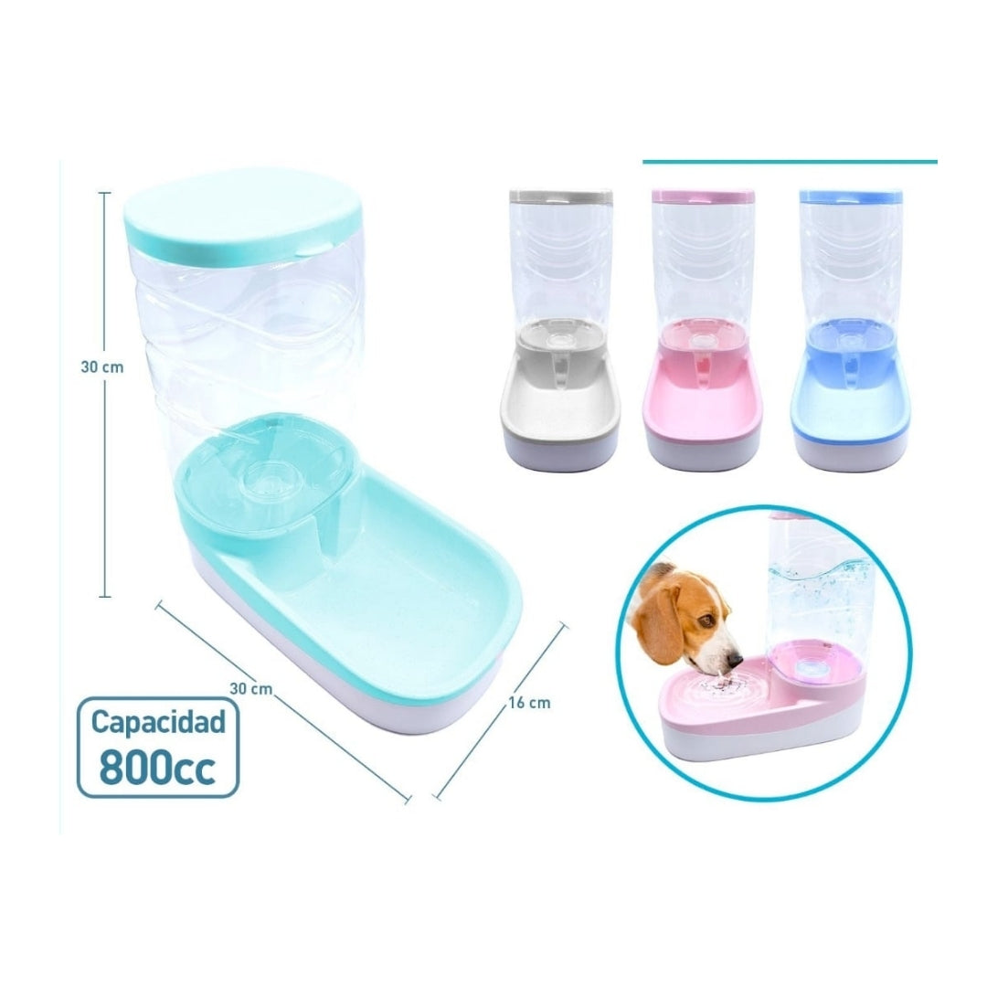 Dispensador Automático de Agua para Mascotas 800 cc – Buen Amigo