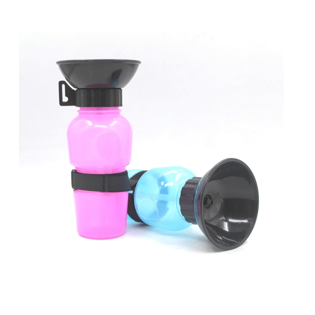 Bebedero Portátil para Mascotas Color Rosado – Buen Amigo