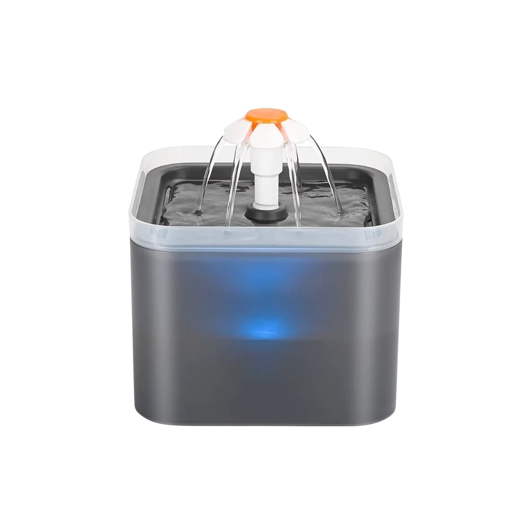 FUENTE DE AGUA AUTOMÁTICA CON FILTRO Y LUZ LED PARA MASCOTAS - Buen Amigo