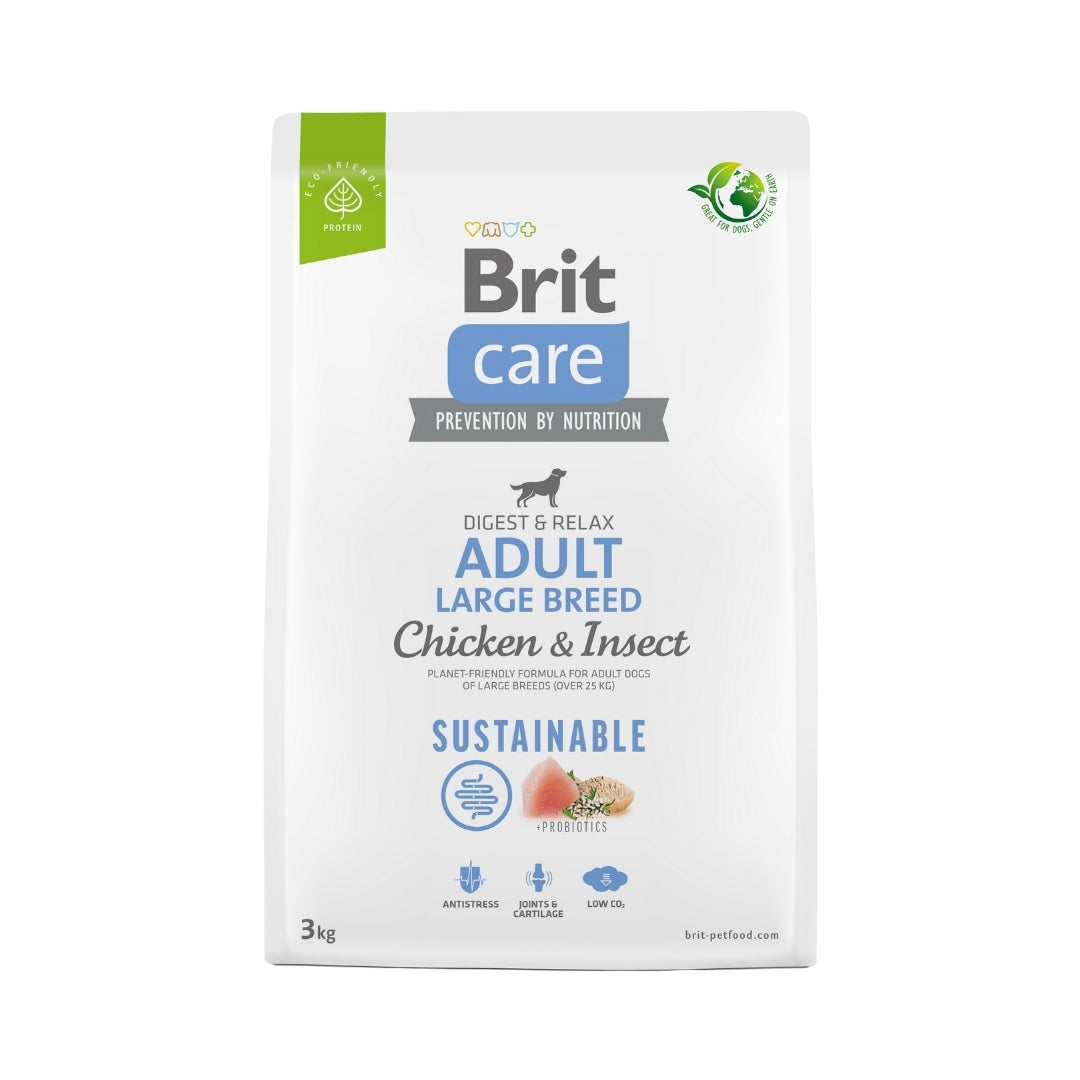 Brit Care Dog Chicken & Insect Adult Large Breed 3 kg - Perros