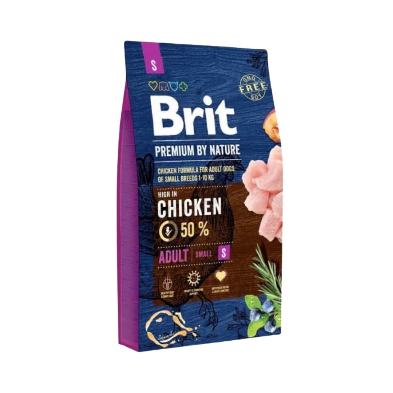 Brit Premium by Nature Adult Small 3 kg - Perros