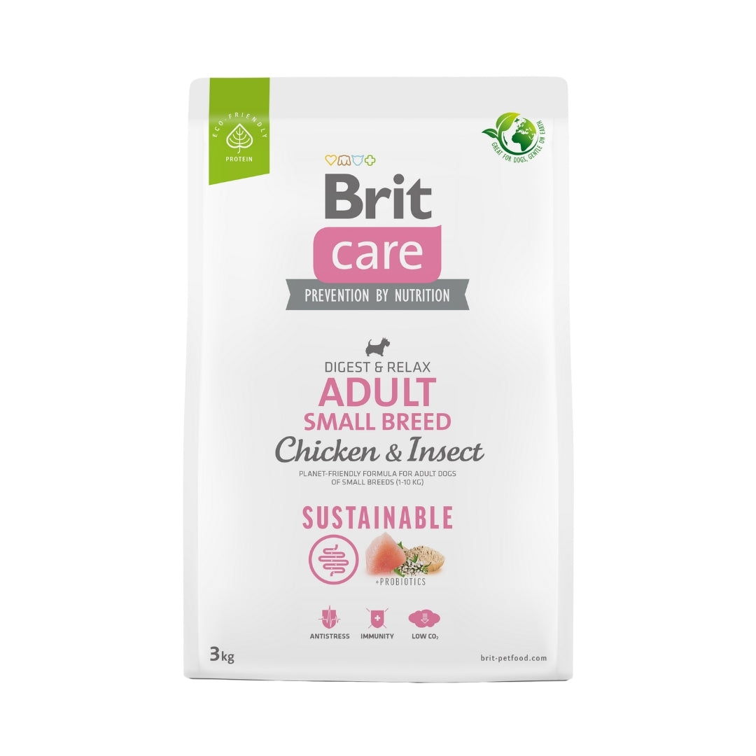 Brit Care Dog Chicken & Insect Adult Small Breed 3 kg - Perros