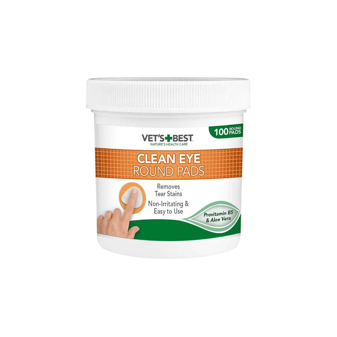 Manna Pro VB Clean Eye Round Pads 100 unidades