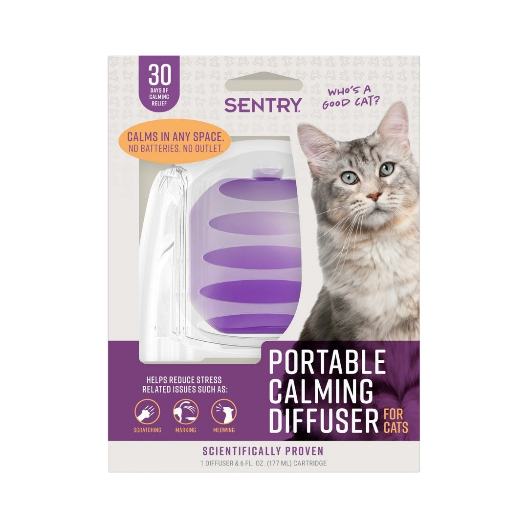 Sentry Behavior Cat Diffuser con Base Portátil - Gatos