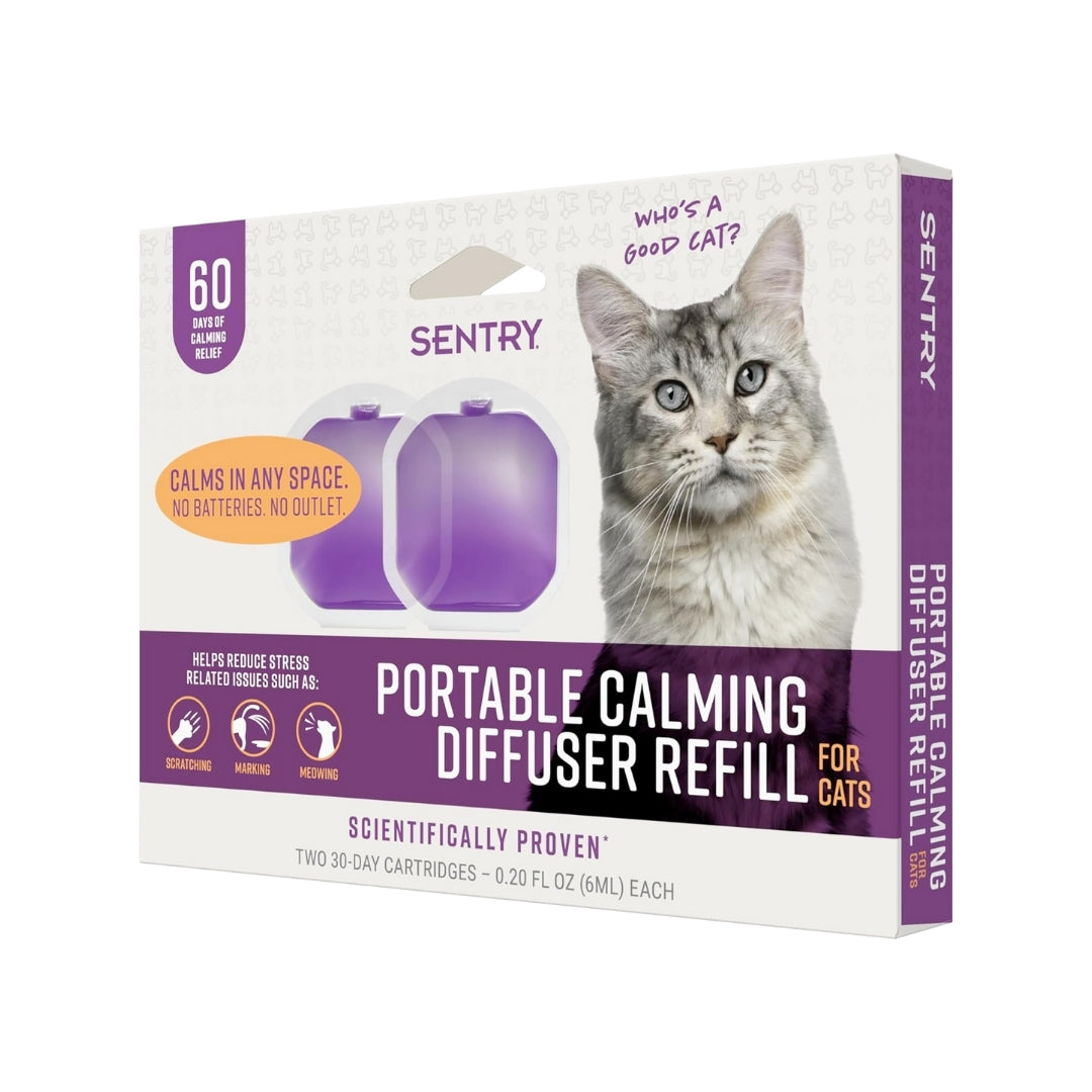 Sentry Behavior Cat Diffuser Refill Portátil (2 unidades) - Gatos