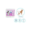 Pañales Desechables para Perros Hembra Talla S 10 Unidades – Buen Amigo