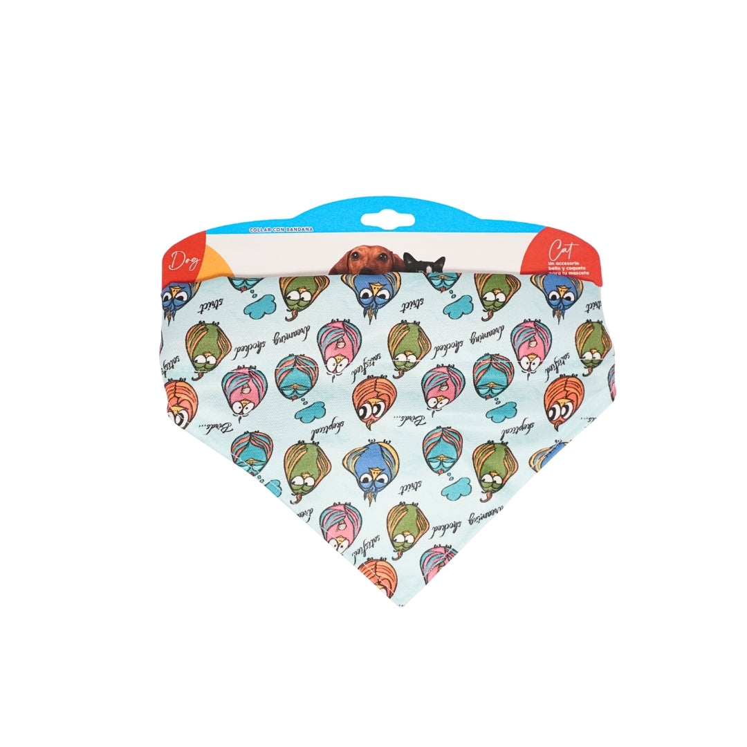Collar con Bandana para Perros Grandes Ajustable – Buen Amigo