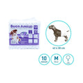 Pañales Desechables para Perros Hembra Talla M 10 Unidades – Buen Amigo