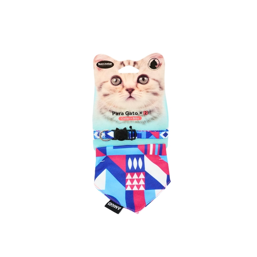 Pañuelo con Collar Ajustable para Gatos – Buen Amigo