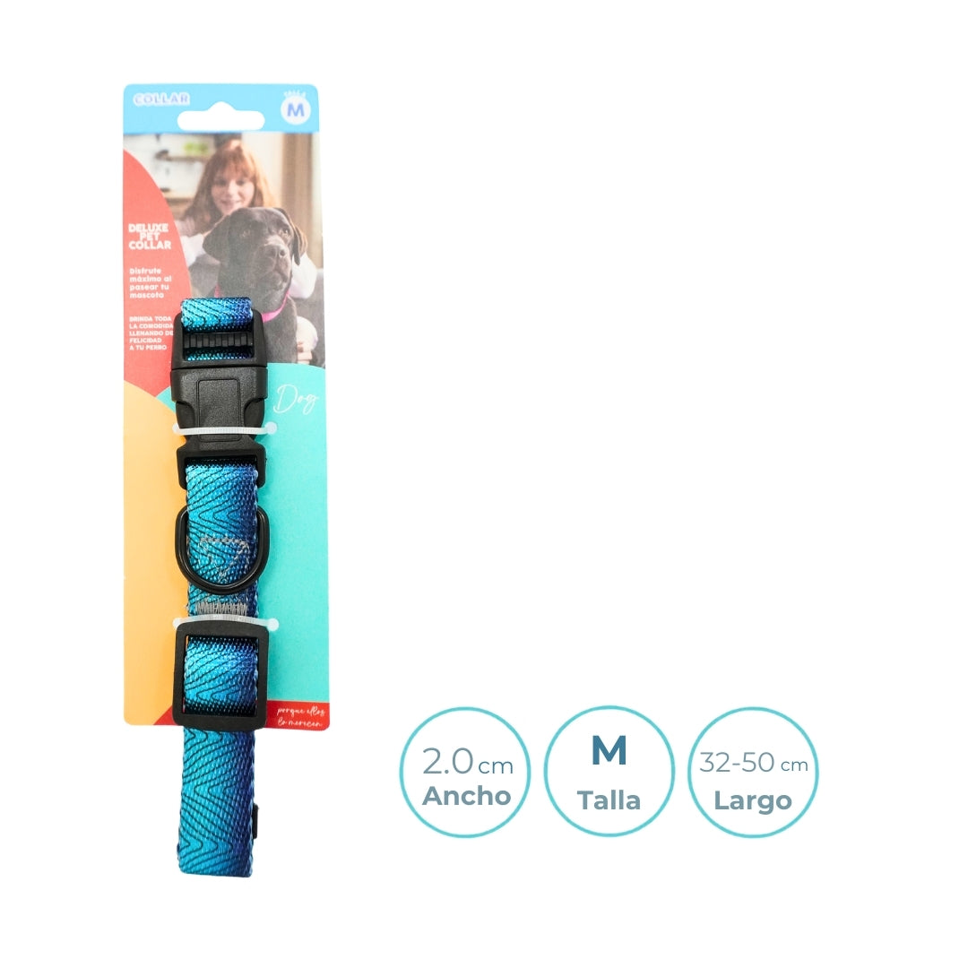 Collar Ajustable para Perros 2,0 cm Talla M – Buen Amigo