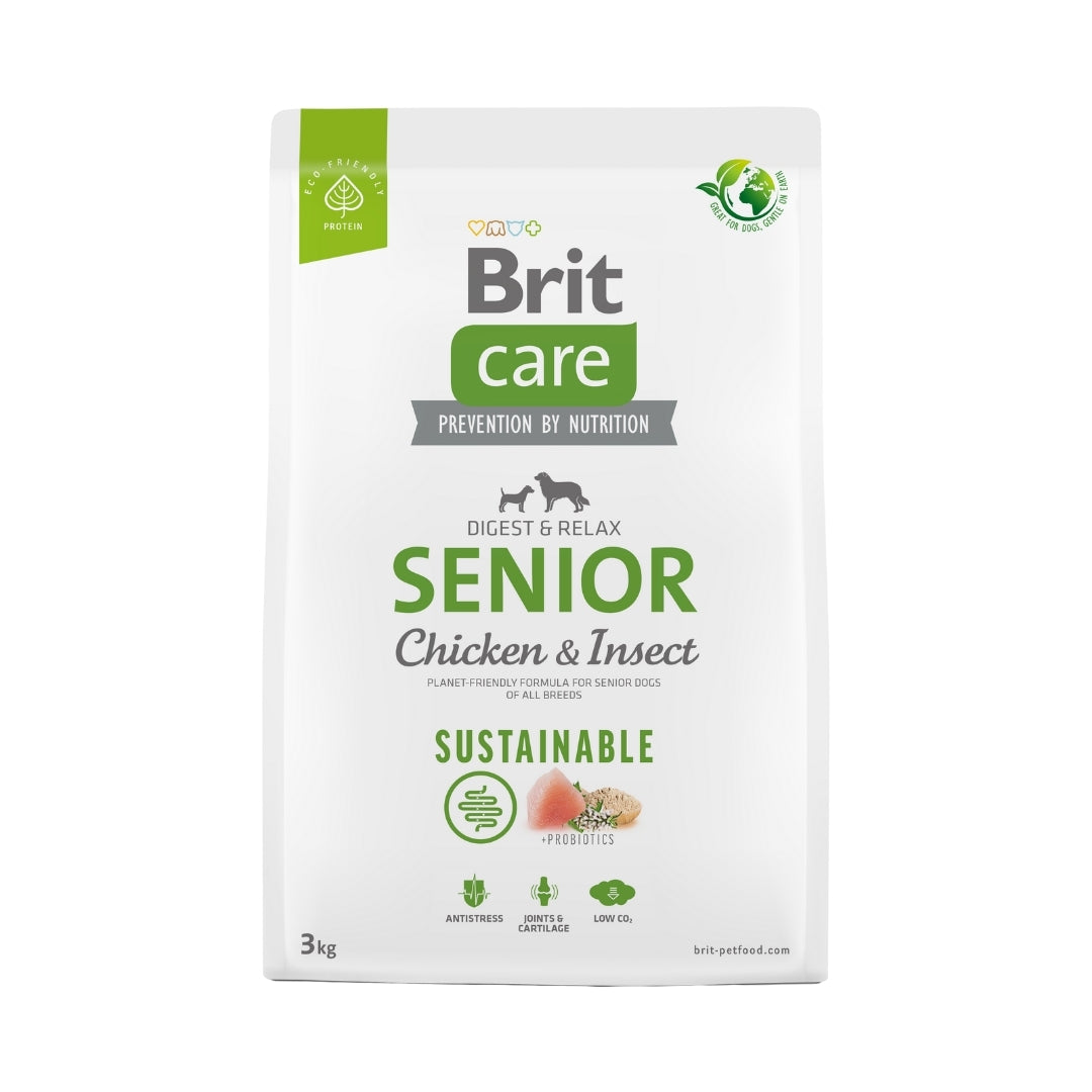 Brit Care Dog Chicken & Insect Senior 3 kg - Perros