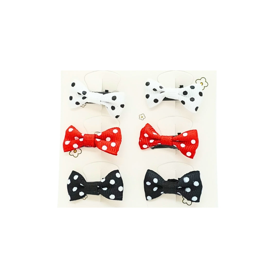 Pinza de Pelo con Lazos Lunares para Mascotas – Buen Amigo